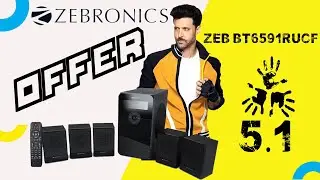 ZEB BT6591RUCF 5.1 HOME THEATER | CALL 9842113605 | 5.1 Home Theater in Madurai | Vels TV