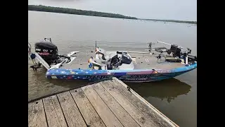 Lowrance Active Target and The Swacker Pitching Reel