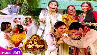 ऐसी होली कभी नहीं देखी! छोटी बहु और छोटे बाबू एक साथ |Sahib Biwi Gulam Ep 47 Tv Serial Ravina Tondon