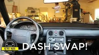 Retro Miata Gets NA6 Dash Swap!