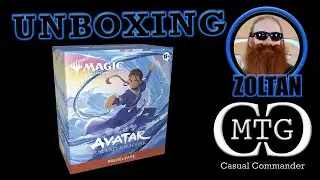Avatar and the Spawn of Zoltan 01 - MTG Casual Commander #mtg #avatar #prerelease #unboxing #atla