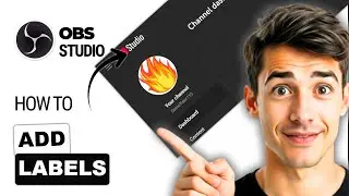 how to add the stream labels obs studio (Easiest Way)(2026 Guide)