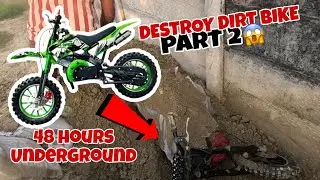 Underground Dirt Bike Experiment Gone Crazy! 🔥 | 48 Hours Later&hellip; | Part 2 | @EDGEAUTO