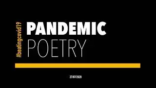 #beatingcovid19: Pandemic Poetry Day1