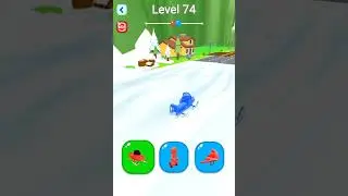 Shape Shifting 🏃&zwj;♂️🚁🚗Max level Gameplay Walkthrough Part - 73 (iOS,Android) All levels