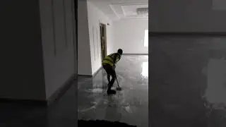 How to install a Reflective Metallic Epoxy Floor by Emovic Homes (08095491100)