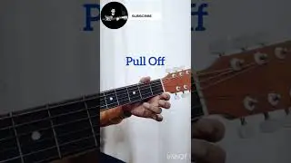 Hammer On & Pull Off #shorts #guitarlesson #beginners #shortfeed #chords #acoustic #chordstutorial