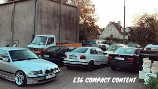 E36 Compact Swap M42B18 318ti | RANDOMOWE DRIFT GRUZY RAW 3x E36 COMPACT 316i 318ti 328ti