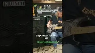 Greg Chaisson Krunch 412 Bass Kabinets
