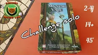 Une partie de Mystic Vale (en solo)