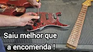 Montando uma Guitarra  