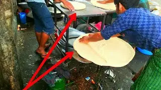 Huge Roti Making 😱😱😱 Street Food Hunting