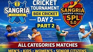 🏏 SPL 5.0 | Day 2 Multi-Category Matches 🔥 | Boys • Girls • Men • Women | Part 2