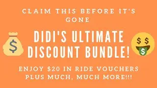 Didi Discount (The Ultimate Discount Bundle From DiDi)