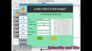 How can create POS  project using by java swing