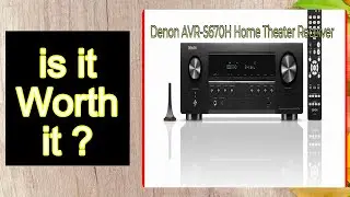 Denon AVR-S670H Home Theater Receiver Features - Important Information