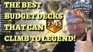 The BEST Hearthstone BUDGET DECKS that can climb to LEGEND! (Fractured in Alterac Valley)