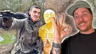 Wir m&uuml;ssen mehr zusammen machen! Messerwerfen mit Survival Mattin | Brian reagiert