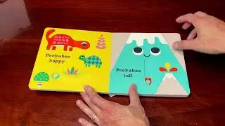 Peek Inside PEEKABOO DINOSAUR By Camilla Reid