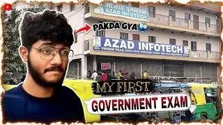 MY FIRST GOVERNMENT EXAM 📝 || Struggle and stories || Legacy of Govt exam || Ft - @ayushkedin 
