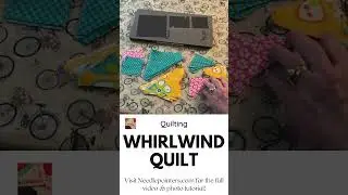 Whirlwind Quilt Project with Kit from Fat Quarter Shop