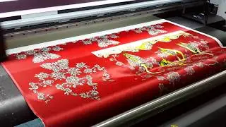 Direct Printing on Satin Fabric