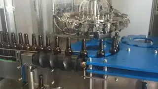 Beer Bottle Filling Machine (Automatic Glass Bottle Beer Filling Machine With Foaming) Engineer Test