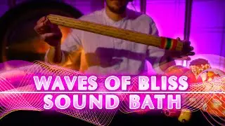 Gentle Waves Sound Bath | Crystal Singing Bowls Meditation Music | AKA Waves of Bliss Sound Bath