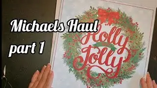 Michaels Haul part 1/ Christmas Paper/ Hot Buy Paper Pad flip through