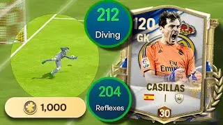 Обзор карточки вратаря Касильяса 115 ОБЩ | Лучший вратарь 1 на 1 в FC Mobile