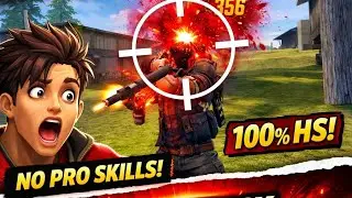 Easy Headshot Trick 😱 | No Pro Skills Needed! 🎯🔥