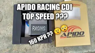 APIDO RACING CDI TOP SPEED FULL THROTLE | RAIDER150