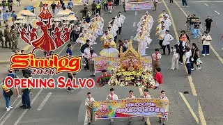 Sinulog Festival 2026 Opening Salvo Street Parade | CEBU Philippines