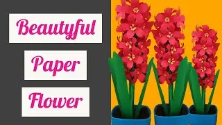 Making Simple paper flower