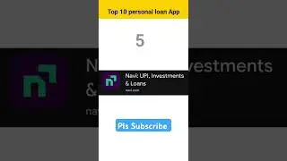 Top 10 Personal loan App Tamil #shorts