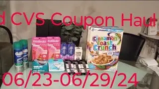 CVS Xtreme Coupon Haul rd.2*10 off 70 MM*Shave. essentials*I like this week*Another round edition
