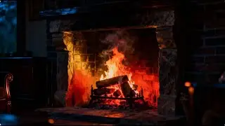 The Flow State Engine 💻🔥 | Steady Fireplace for Hard Study & Focus (Fokus Belajar & Kerja 4K ASMR)