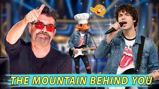 Heartbreaking Performance! Mask Singer Sings “The Mountain Behind You” on America’s Got Talent