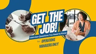 Land Your Dream Job!  Impactful Questions Job Candidates MUST Ask for Business Operations Role