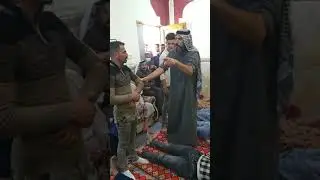 (علاج مرضى مجاناً )رجل في مدينة السماوة يعالج المرضى بطرق بسيطة