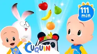 Mochipanda! 🎒 Aprenda frutas e cores com Cuquín | Vídeos educativos para bebés