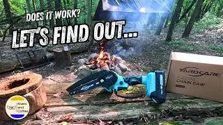 I tested a (Very Inexpensive Yardcare) Mini Chainsaw on Amazon. Is it any good?