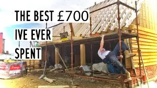 EASY QUICK USED CHEAP SCAFFOLD --- for a DIY self build ---  kwikstage