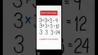 math number puzzle game #math #shorts