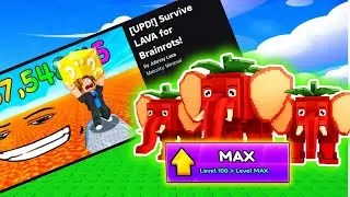 Creating WORLD FIRST Max Level Los Strawberry Elephantitos!