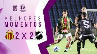 PÊNALTI BIZAAARRO, POLÊMICA... TEVE DE TUDO - Sampaio Corrêa 2x2 ABC - Melhores Momentos - Série C