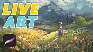 Procreate Art LIVE Fresco brush🌈