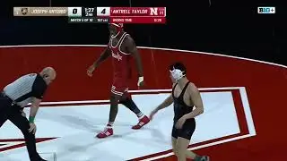 Antrell Taylor Nebraska Husker Wrestling Joseph Antonio Army 157 11/7/25 #antrelltaylor #wrestling