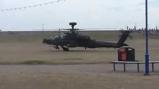 Apache Helicopter at Dawlish Warren for Dawlish Air Day