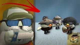 ❄️ВЫЖИВАЮ В АРКТИКЕ С ДРУЗЬЯМИ В ЧИКЕН ГАН - #chickengun #отчим #чикенган #чг #арктика 